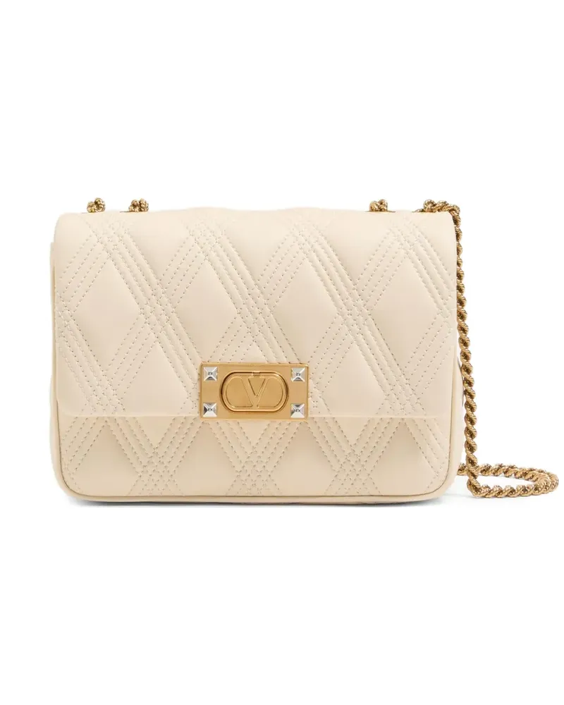 Valentino Garavani Mittelgroße Quiltie 67 Schultertasche - Nude Nude