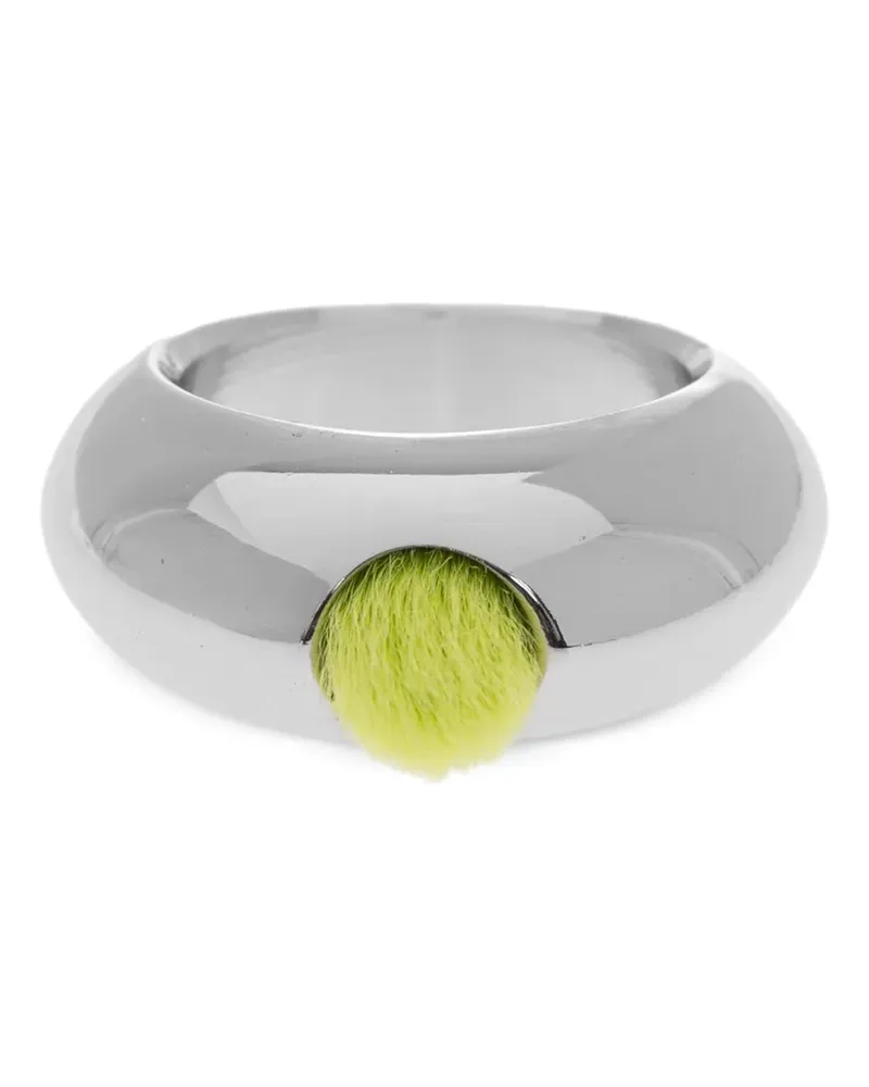 Issey Miyake polished ring - Silber Silber