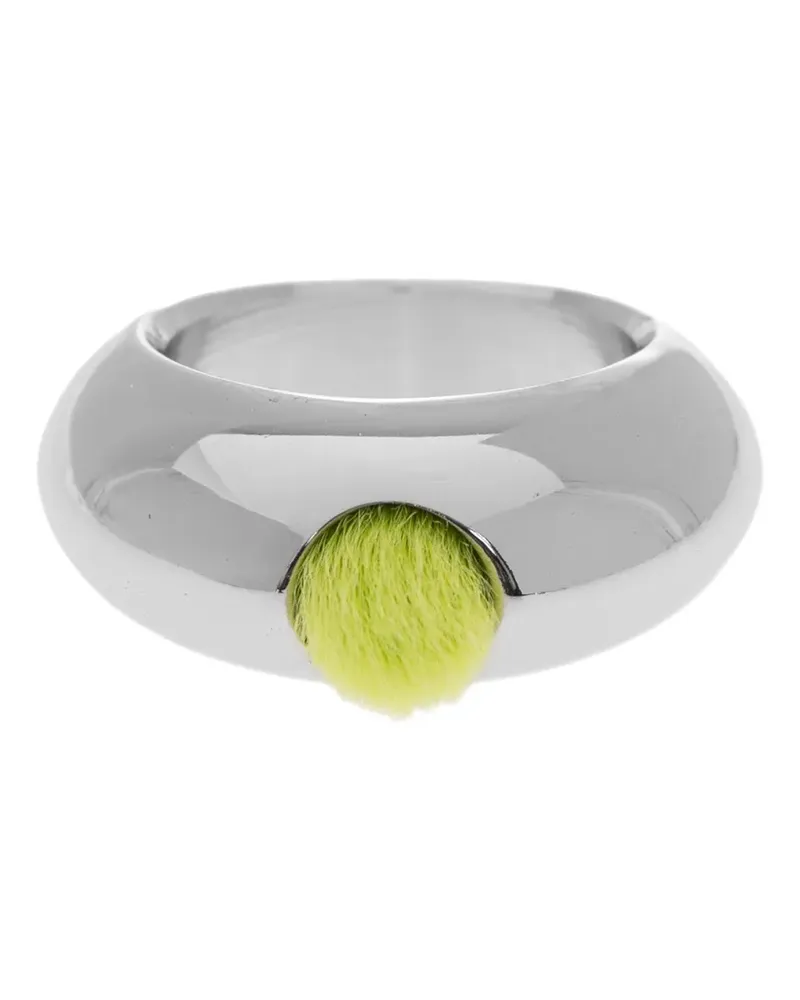 Issey Miyake polished ring - Silber Silber