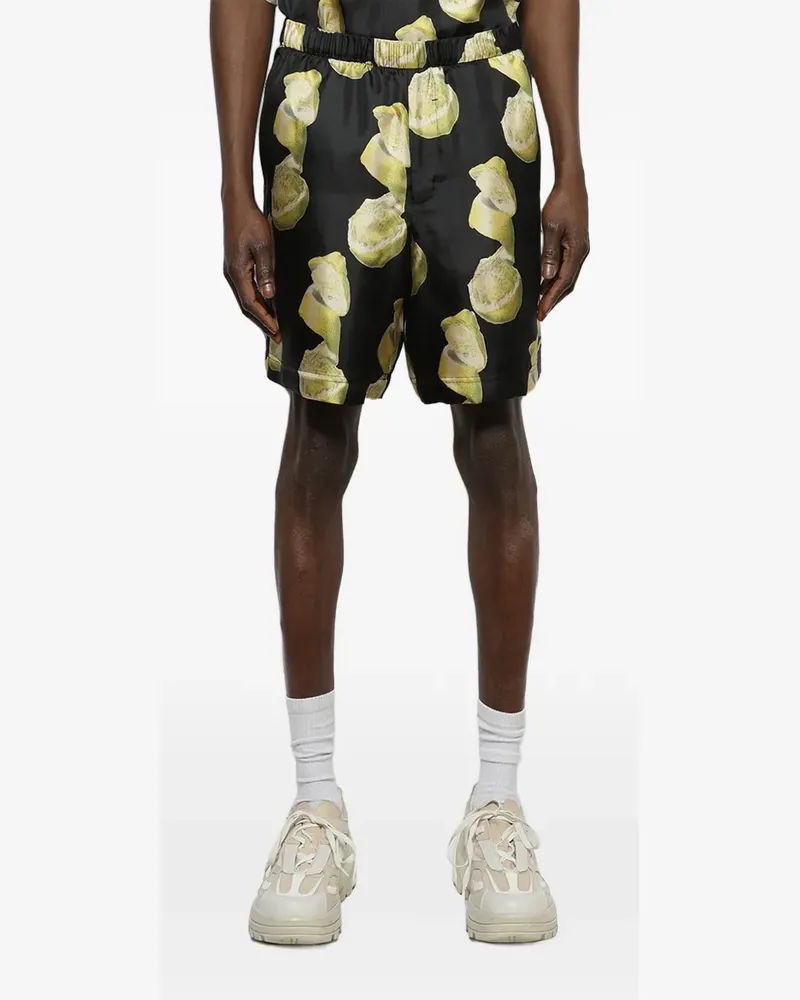 Givenchy formal elasticated shorts - Schwarz Schwarz