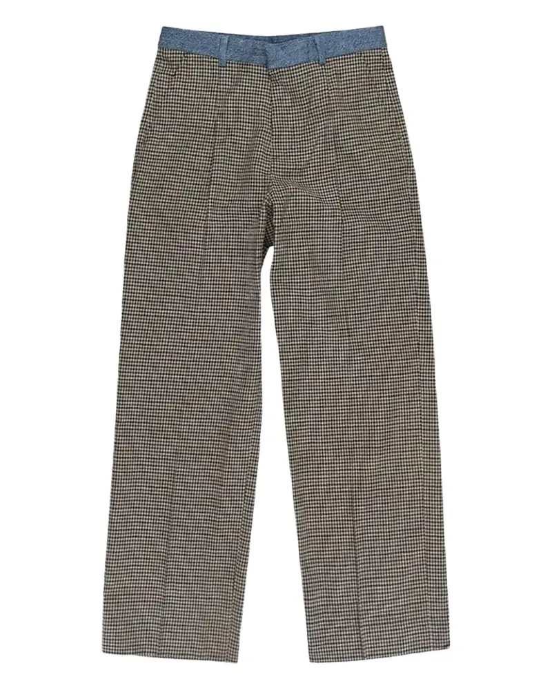 Our Legacy Karierte Chino - Braun Braun