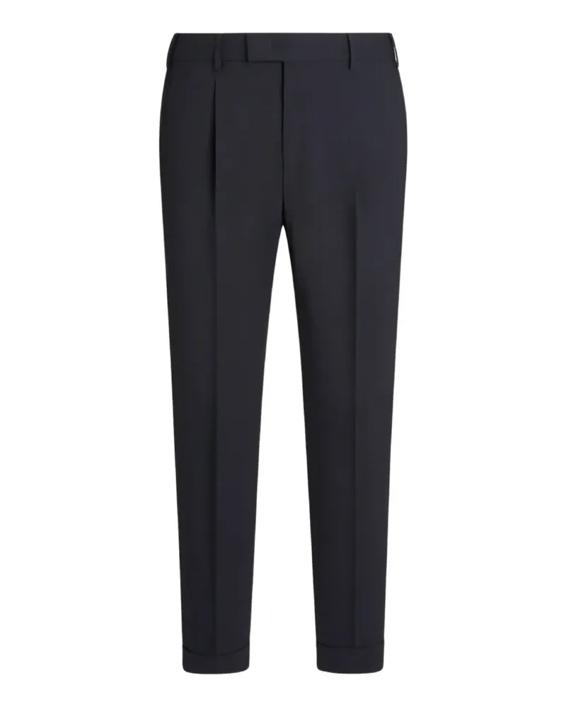 PT TORINO pleated trousers - Blau Blau