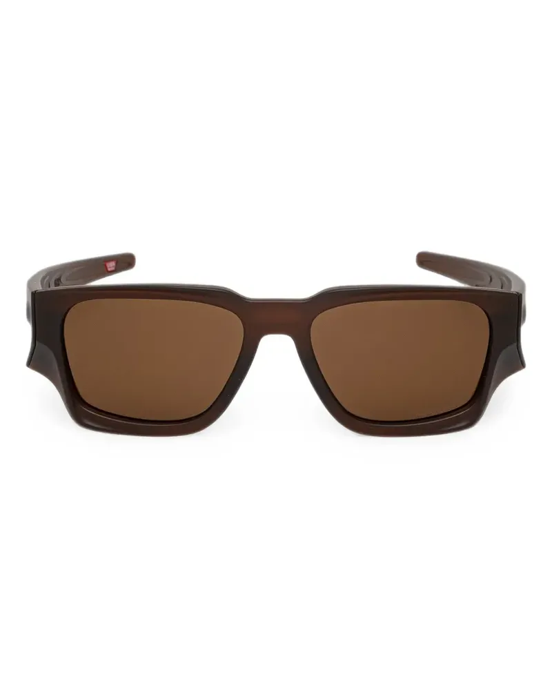 Oakley Instigator Sonnenbrille mit eckigem Gestell - Braun Braun