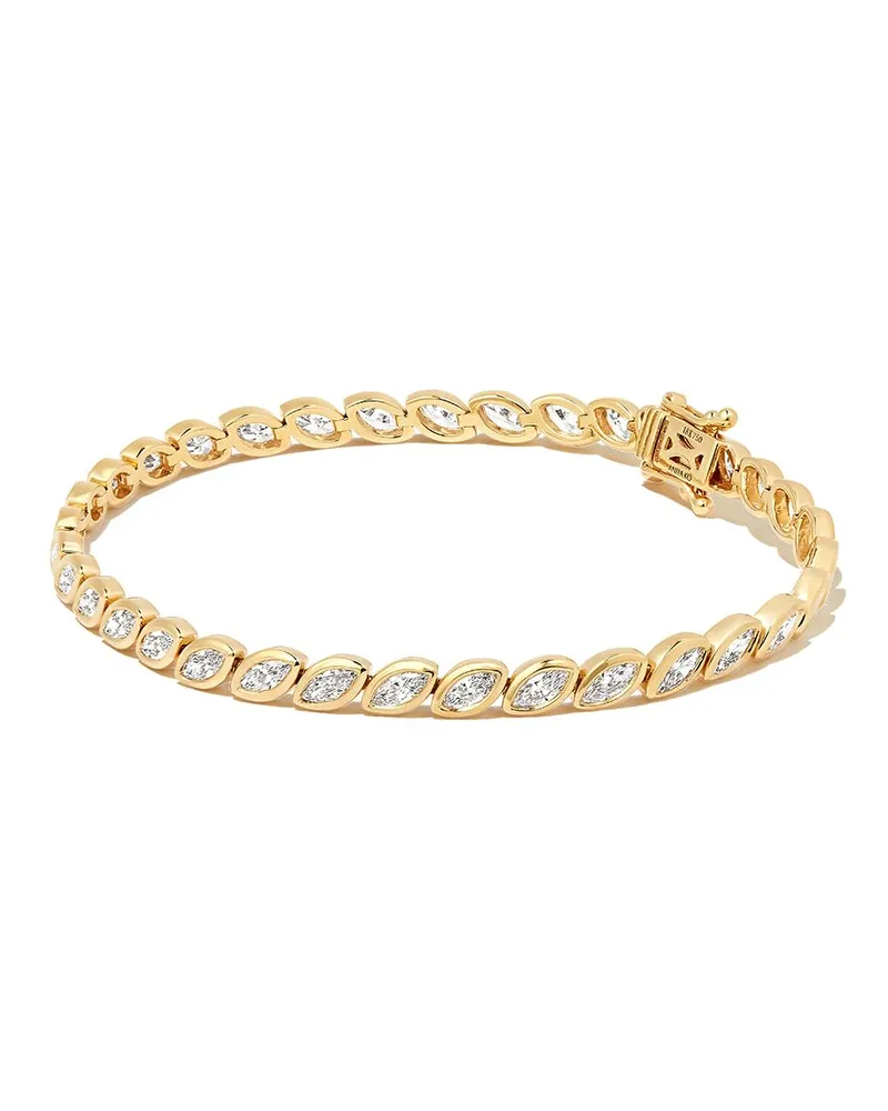 ANITA KO 18kt Gelbgoldarmband mit Diamanten Gold