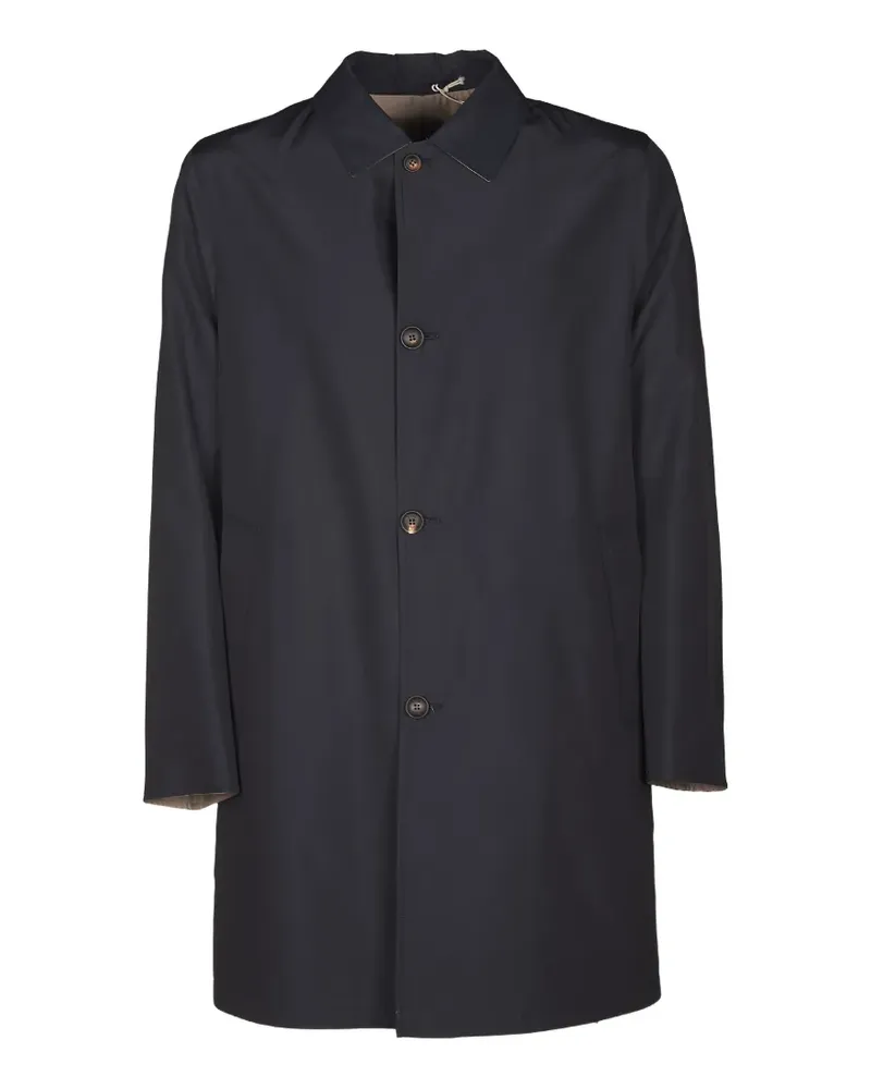 KIRED button-up coat - Blau Blau