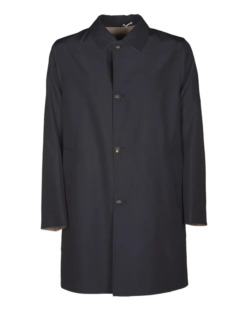 KIRED button-up coat - Blau Blau