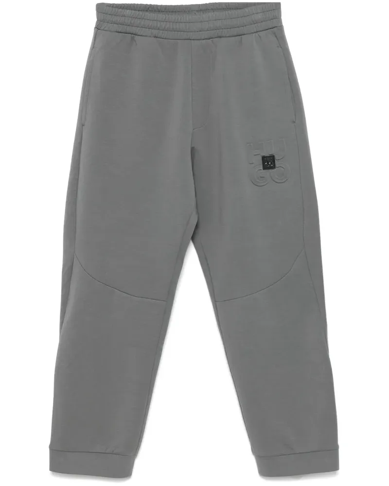 HUGO BOSS Jogginghose mit Logo-Prägung - Grau Grau