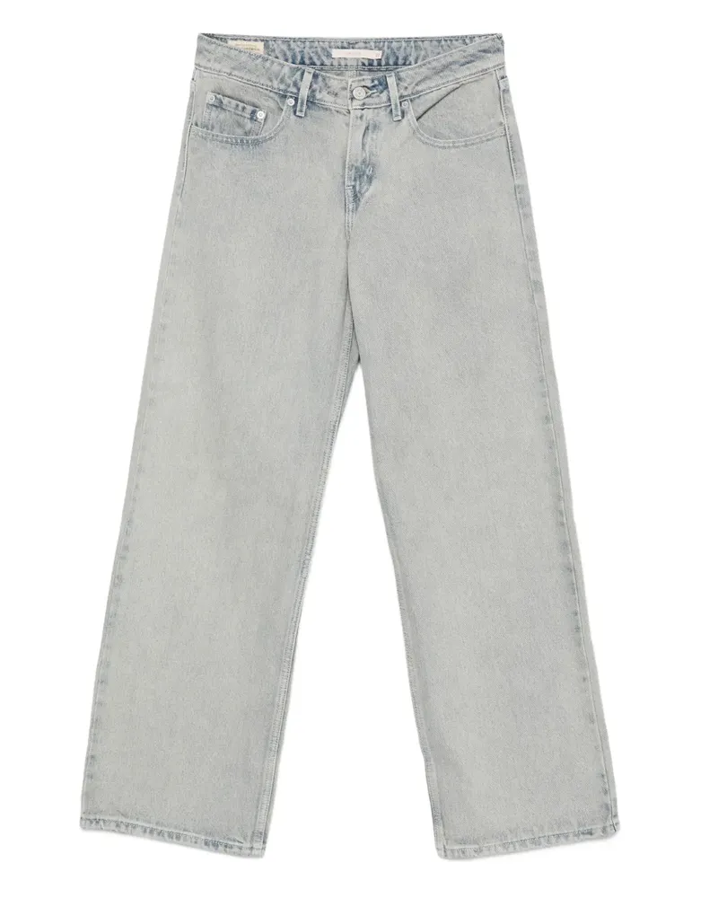 Levi's Jeans mit Logo-Patch - Grau Grau