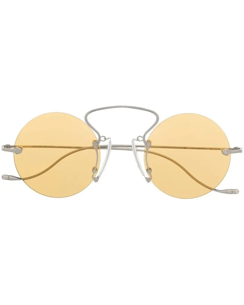 RIGARDS Sonnenbrille mit rundem Gestell - Grau Grau