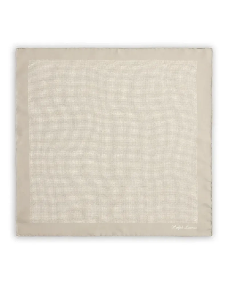 Ralph Lauren Gepunktetes Einstecktuch - Grau Grau