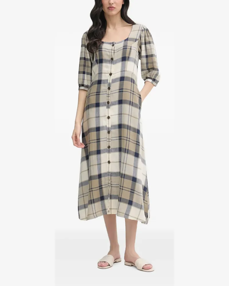 Barbour Ballina midi dress - Nude Nude