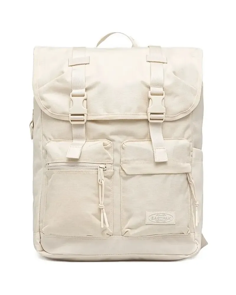 Eastpak Rucksack mit Klappentasche - Weiß Weiß