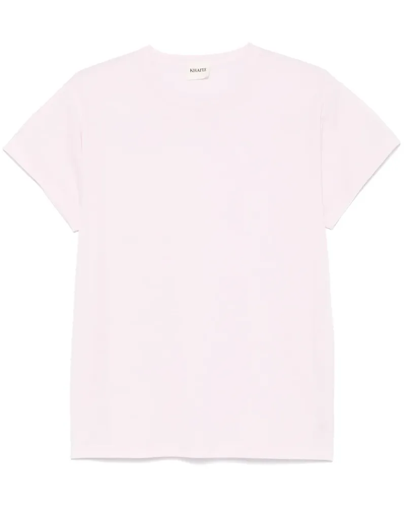 KHAITE Maeve T-Shirt - Rosa Rosa