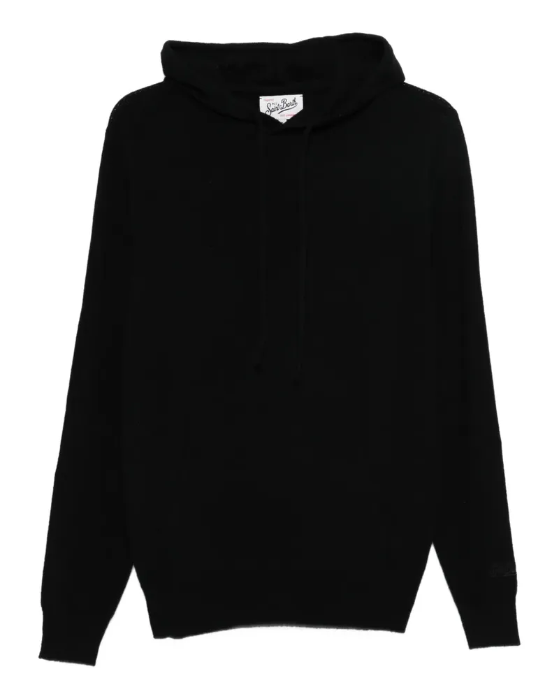 MC2 Saint Barth Mahony wool hoodie - Schwarz Schwarz