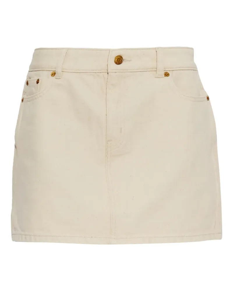 Michael Kors Kurzer Jeansrock - Nude Nude
