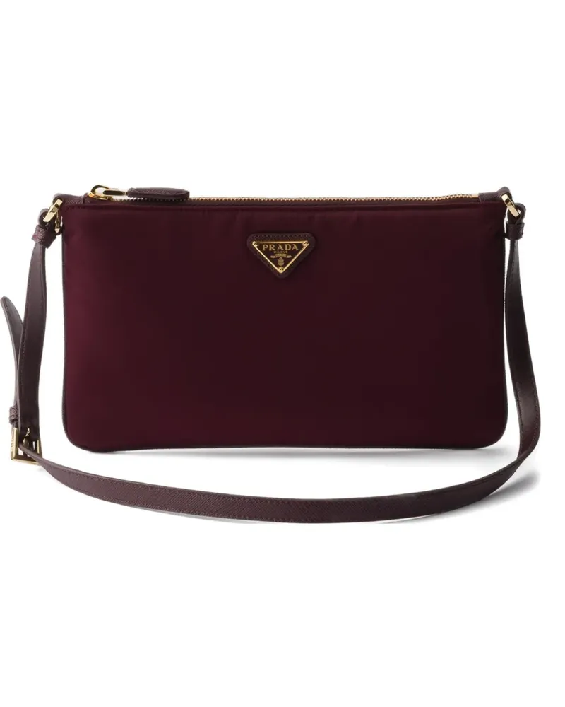 Prada Kleine Schultertasche - Rot Rot