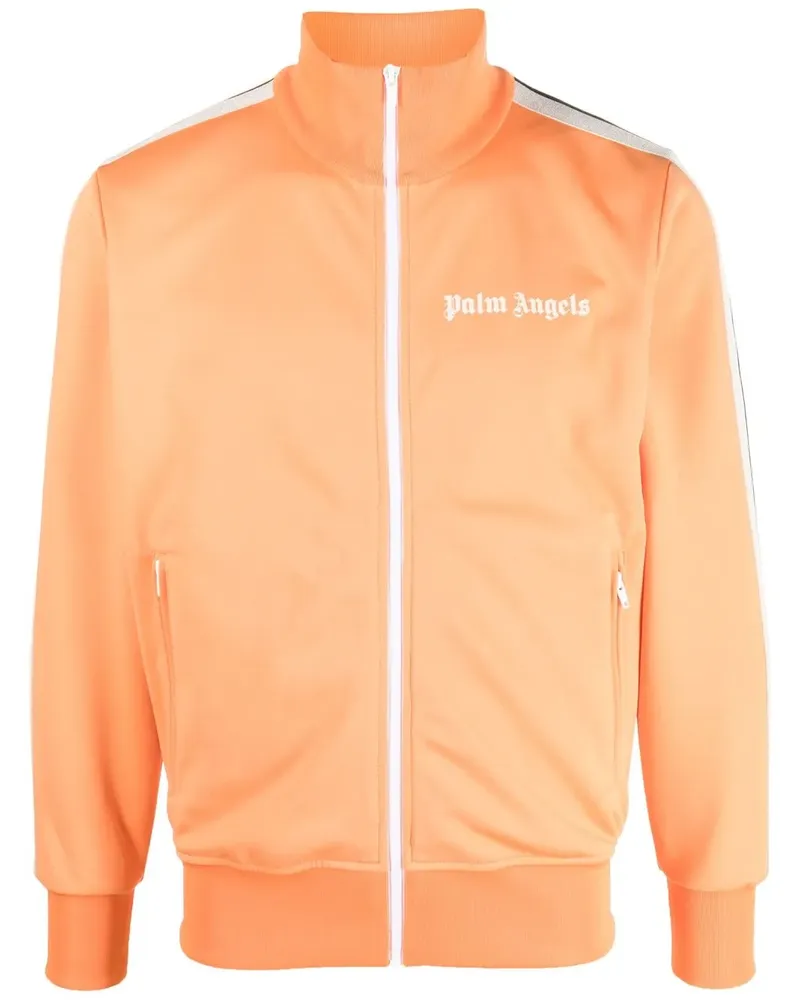Palm Angels Sportjacke mit Logo-Print - Orange Orange