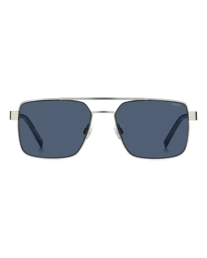 HUGO BOSS square-frame sunglasses - Silber Silber