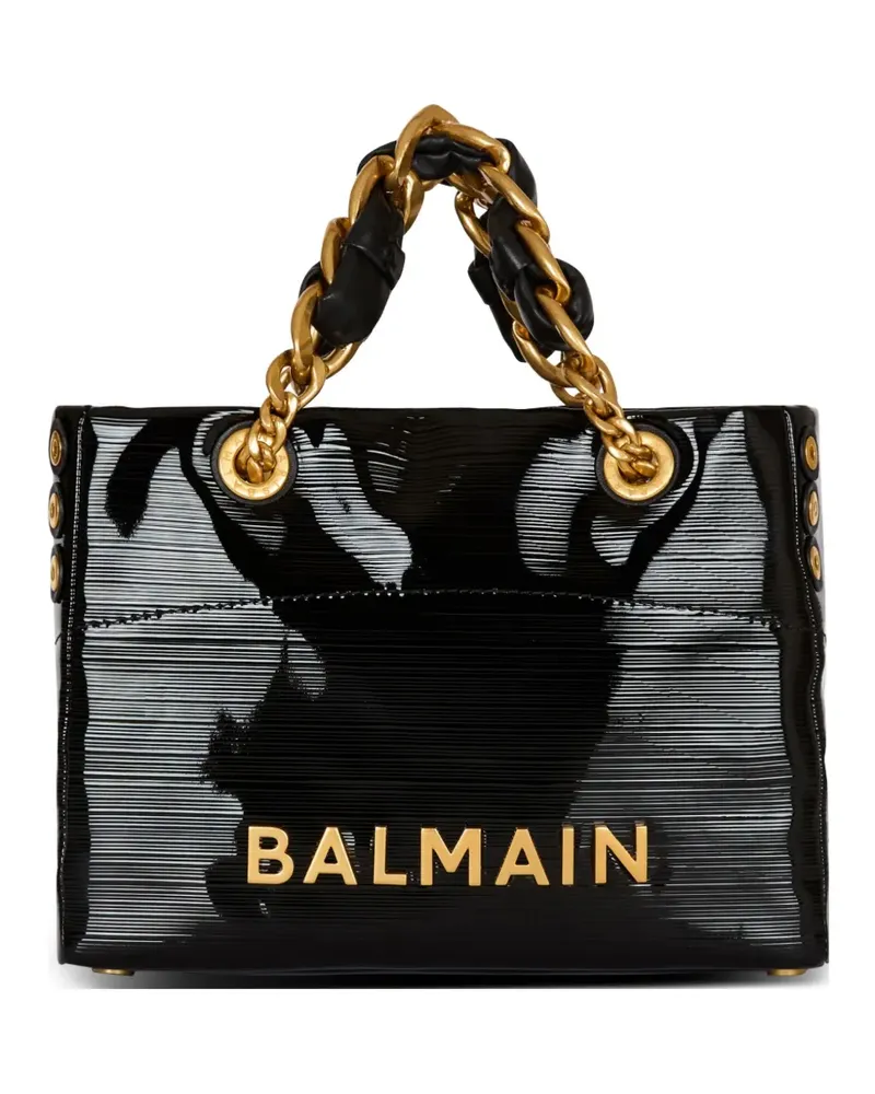 Balmain Kleine 1945 Soft Tote Bag - Schwarz Schwarz