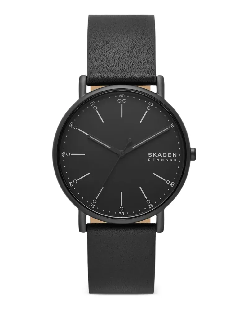 Skagen Signatur 40mm watch - Schwarz Schwarz
