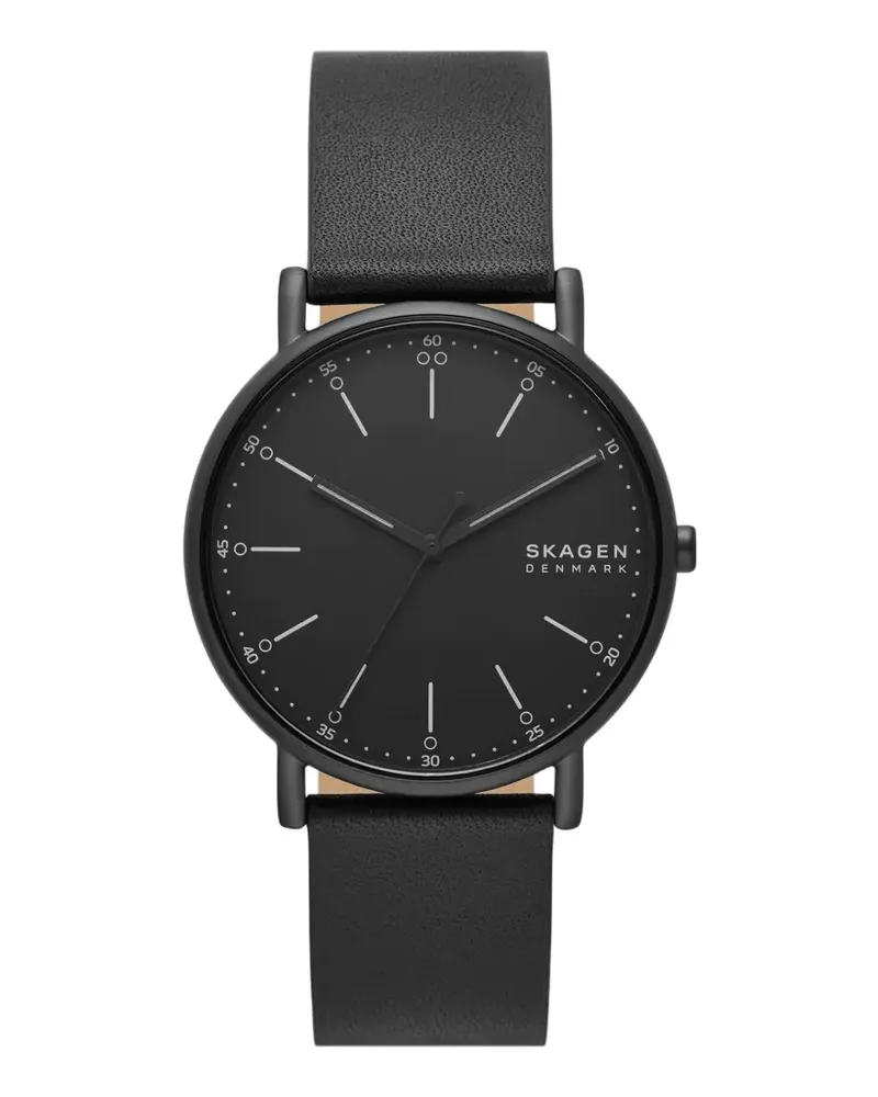 Skagen Signatur 40mm watch - Schwarz Schwarz
