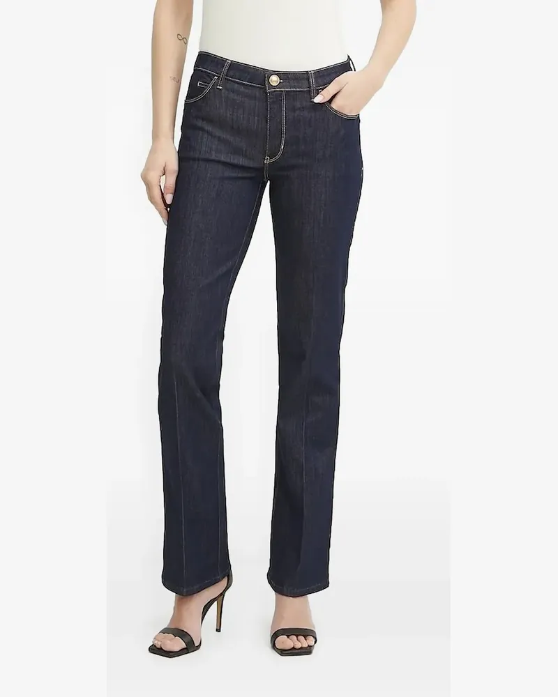Guess Bootcut-Jeans mit Logo-Detail - Blau Blau