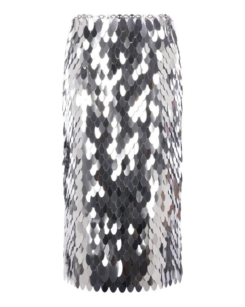 Paco Rabanne TEEN Midirock - Silber Silber