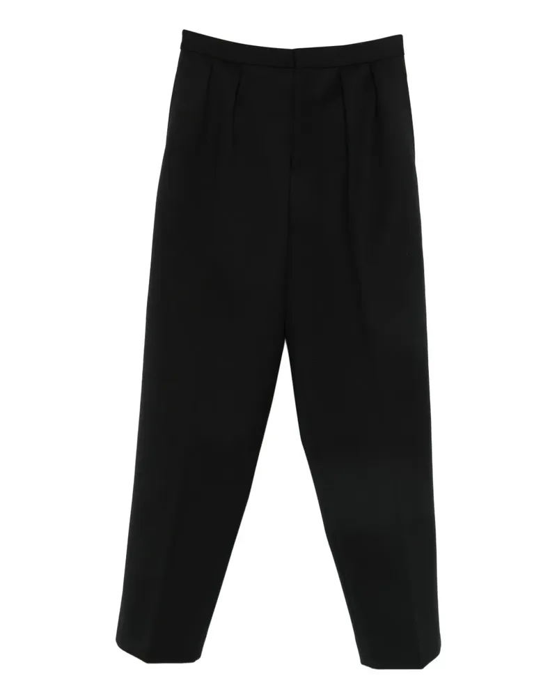 Jacquemus The Citta Hose mit weitem Bein - Schwarz Schwarz
