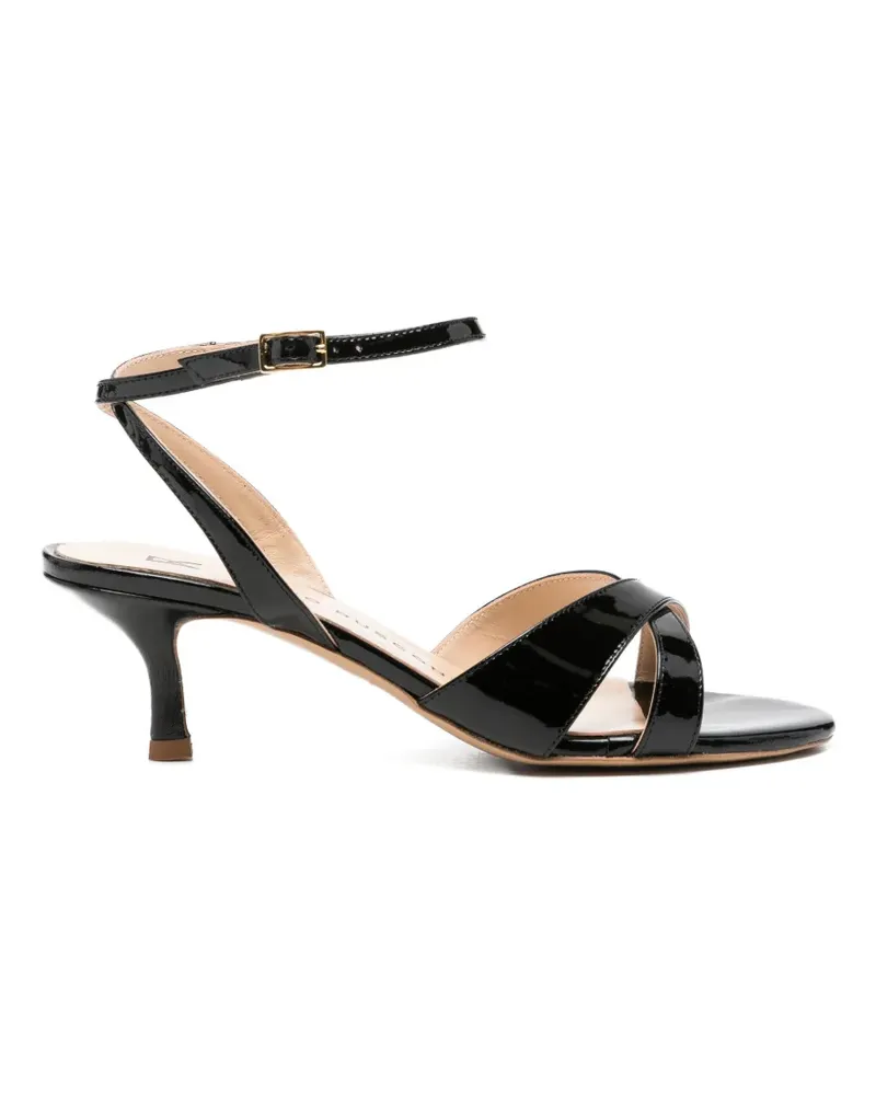 Fabio Rusconi crossover-strap sandals - Schwarz Schwarz