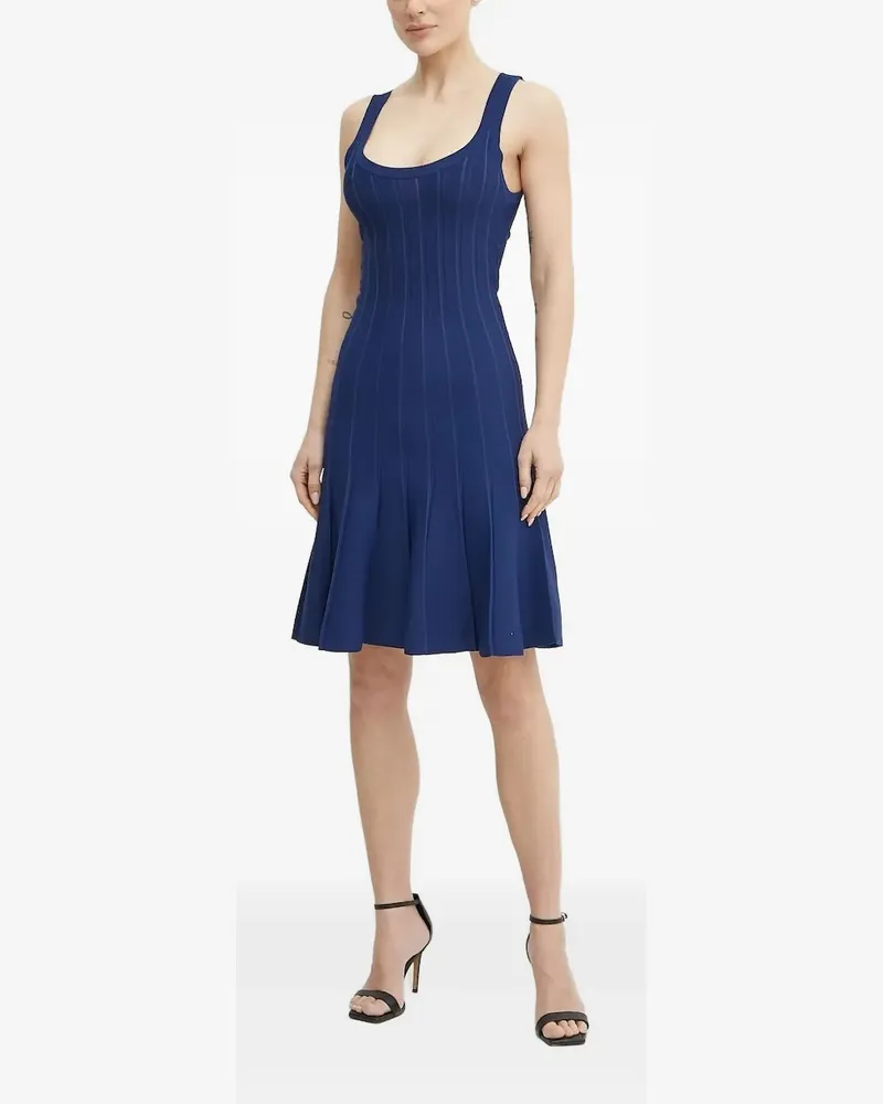 Silvian Heach Geripptes Kleid - Blau Blau