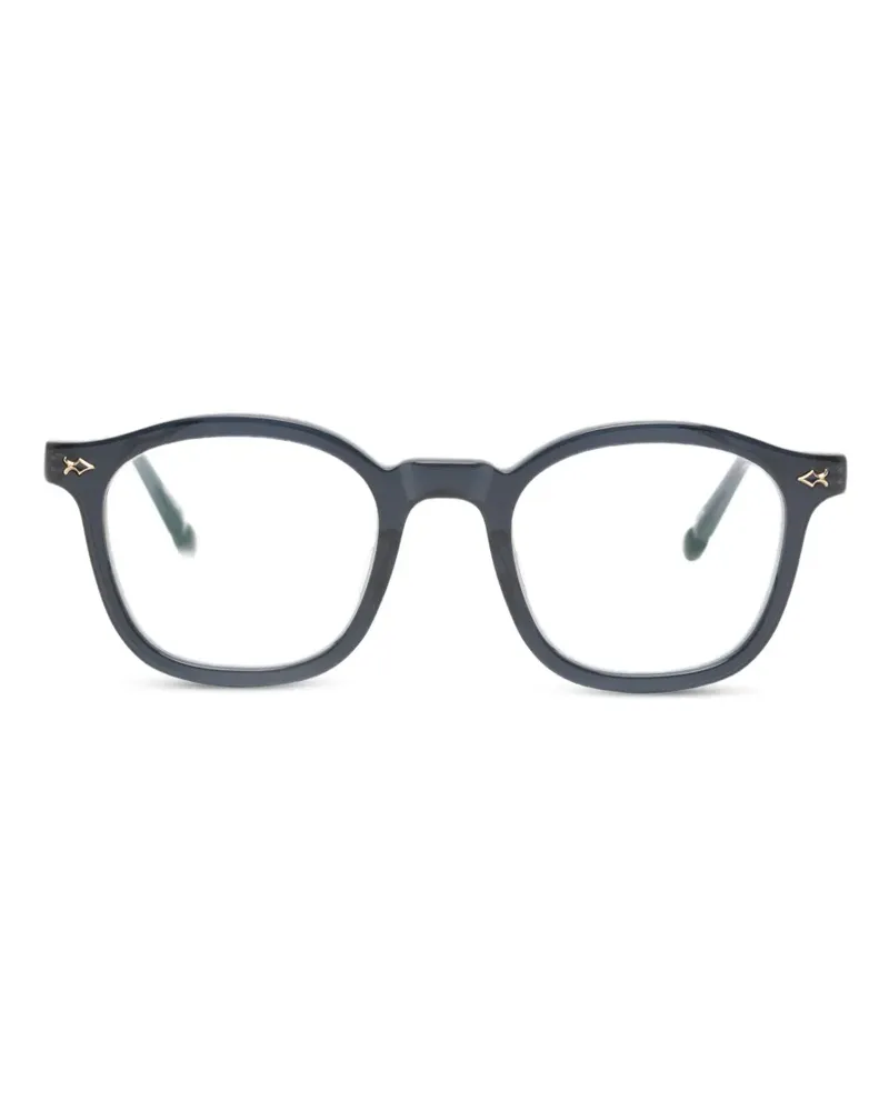 MATSUDA Brille mit eckigem Gestell - Grau Grau