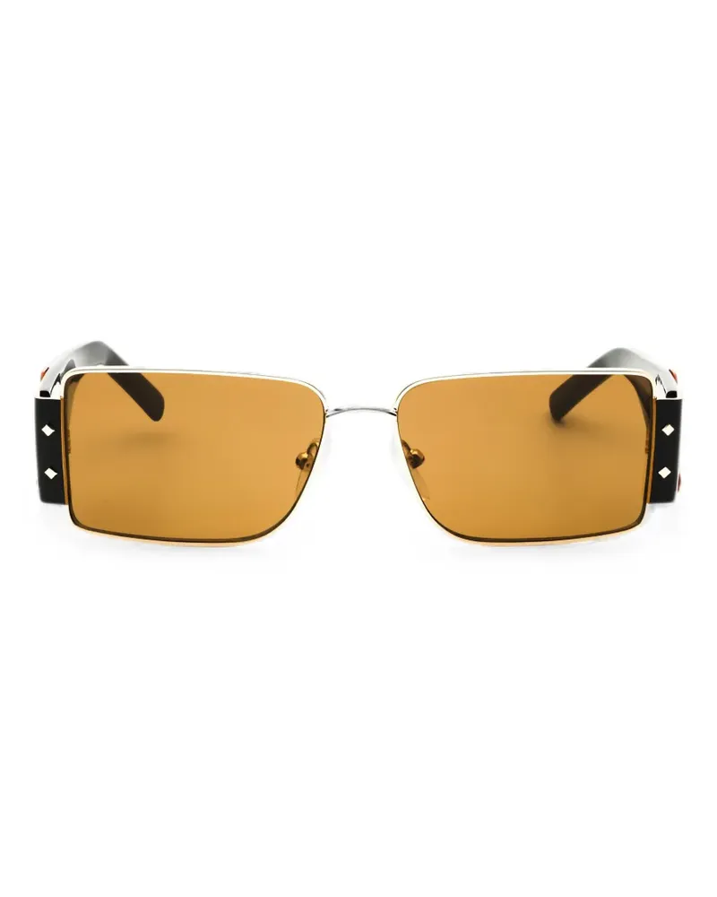 MCM rectangle-frame sunglasses - Gold Gold