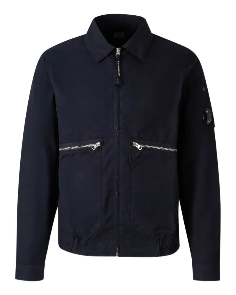 C.P. Company Lens-detail zip-up jacket - Schwarz Schwarz