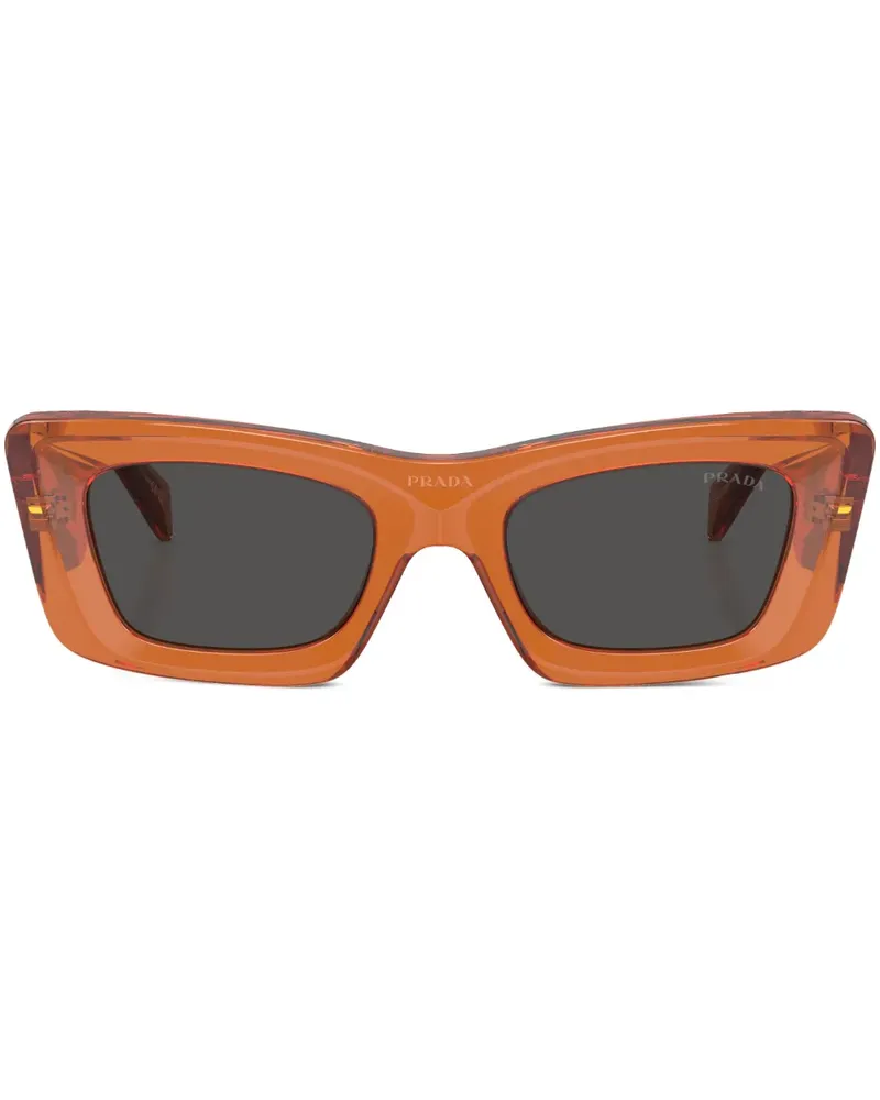 Prada Sonnenbrille mit Cat-Eye-Gestell - Orange Orange