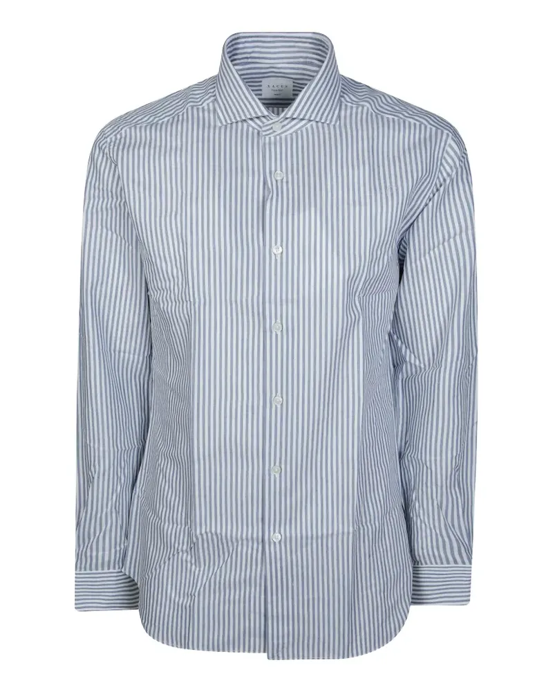 XACUS striped long-sleeve shirt - Blau Blau