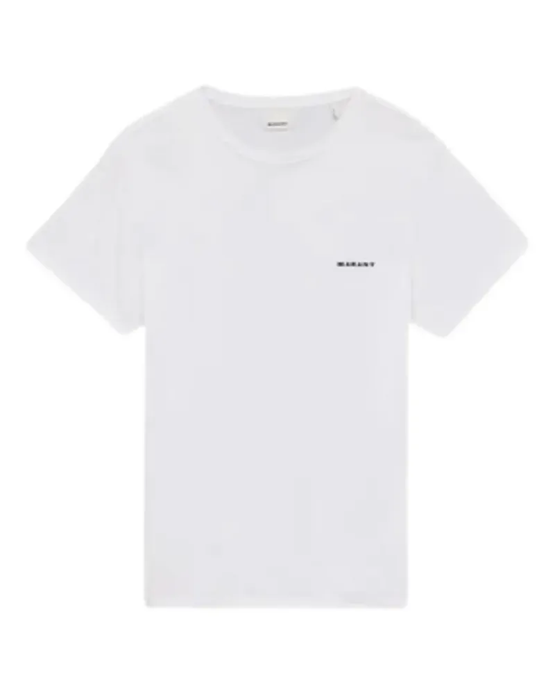 Isabel Marant Kurzärmeliges Zafferh T-Shirt - Weiß Weiß