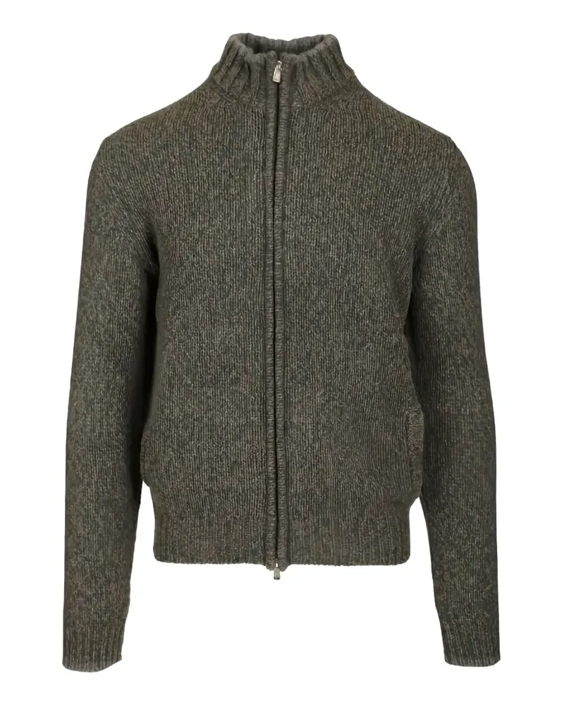 Fedeli Cardigan mit Reißverschluss - Grün Grün