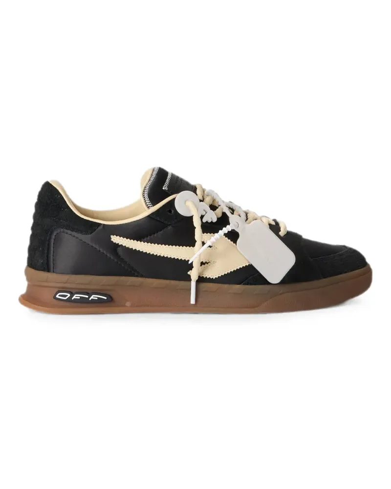 OFF-WHITE M-End of Play-06209 Sneakers mit Wildledereinsätzen - Schwarz Schwarz
