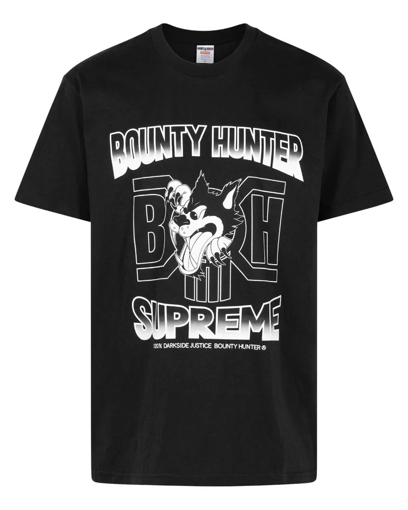 Supreme Being x Bounty Hunter Wolf T-Shirt - Schwarz Schwarz