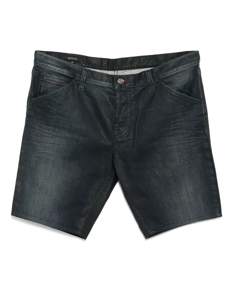 Gucci Klassische Jeans-Shorts - Blau Blau