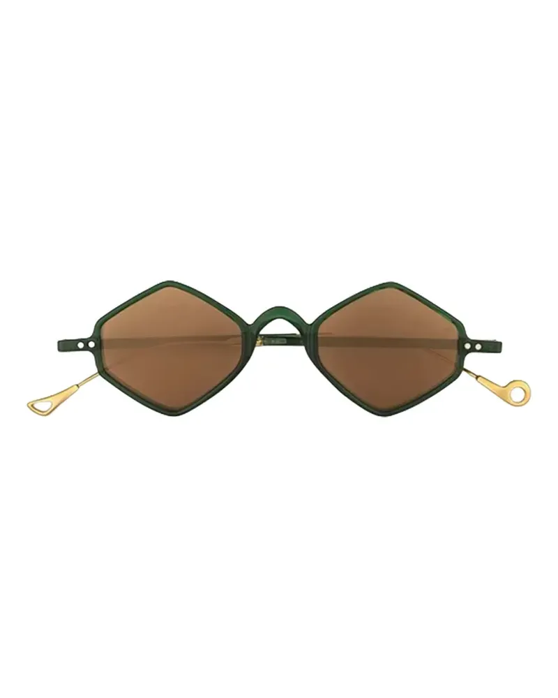 Eyepetizer Duomo geometric-frame sunglasses - Grün Grün