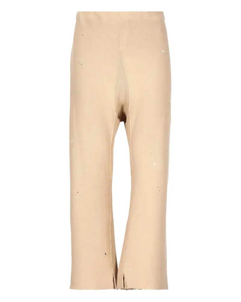 Maison Margiela Cropped-Hose mit Kordelzug - Nude Nude