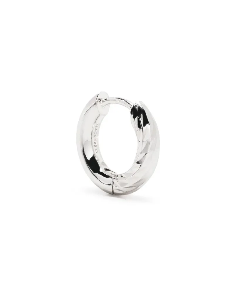 Maria Black 14kt Hyde Weißgoldcreolen - Silber Silber
