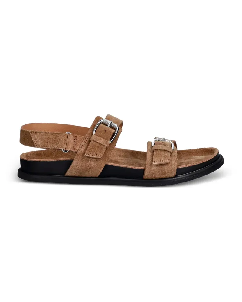 Vagabond Effie buckle-fastening slingback sandals - Braun Braun