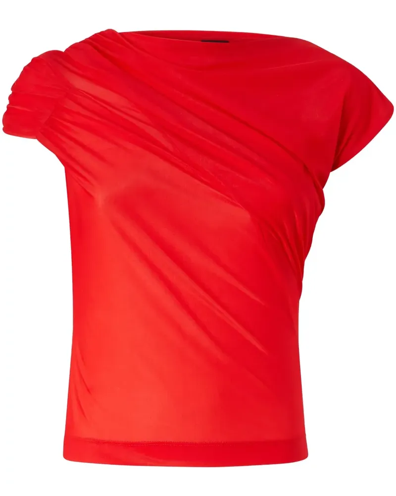 Pinko Asymmetrisches Oberteil - Rot Rot