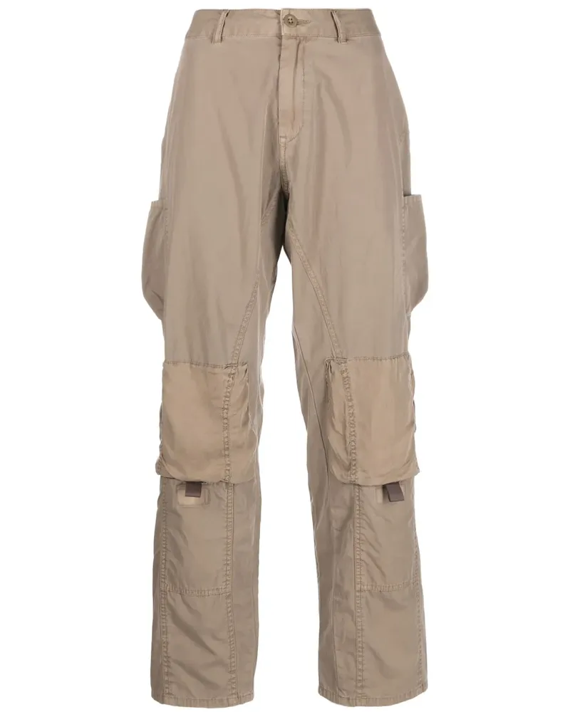 John Elliott + Co Gerade Hose - Braun Braun