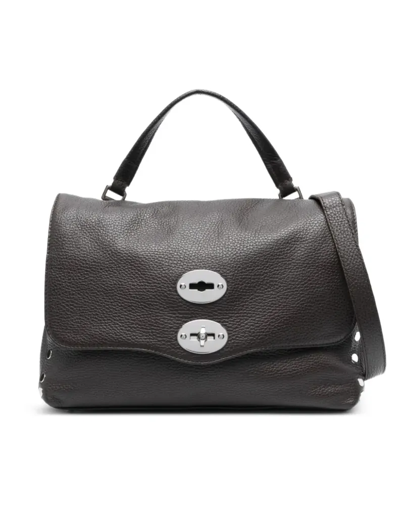 Zanellato Strukturierte Postina Tote Bag - Braun Braun