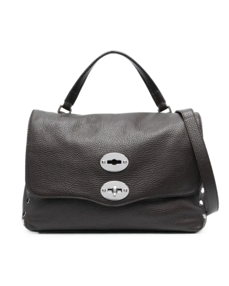 Zanellato Strukturierte Postina Tote Bag - Braun Braun
