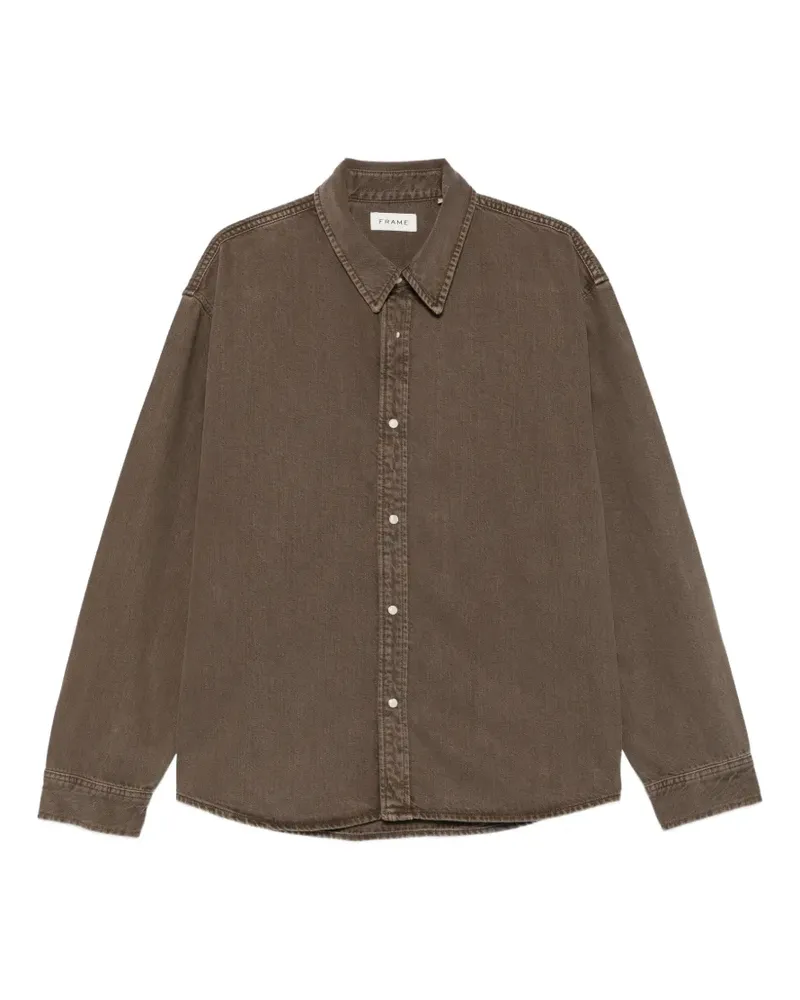 Frame Denim Hemdjacke aus Denim - Braun Braun