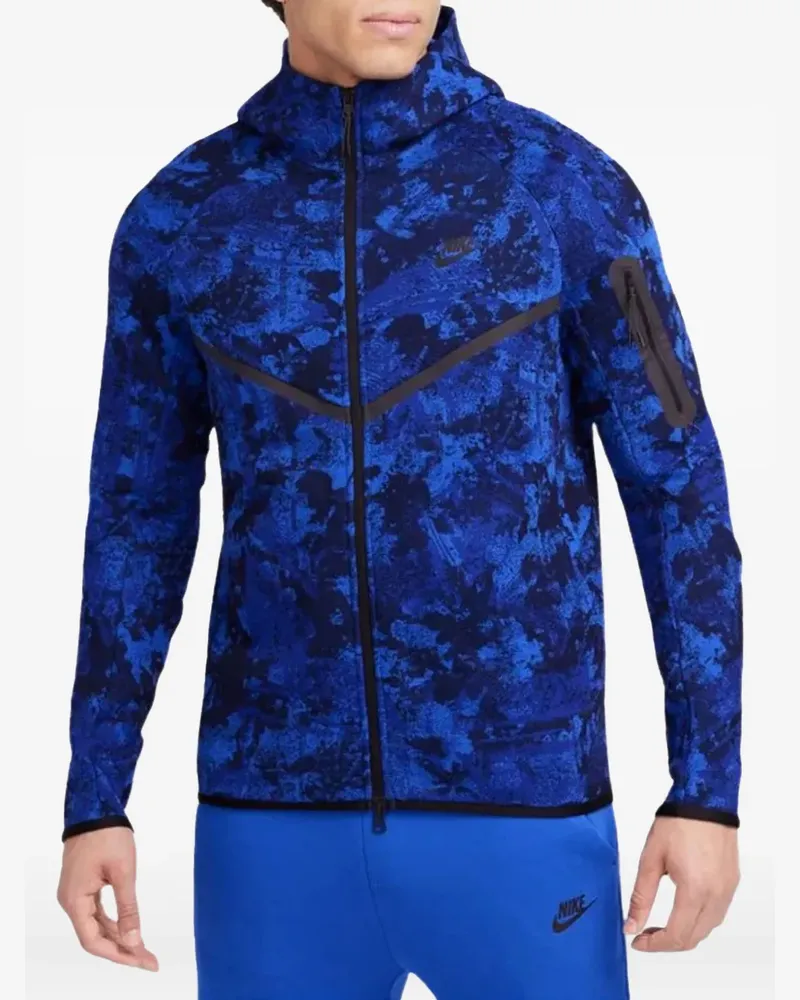 Nike Tech Windrunner Kapuzenjacke - Blau Blau